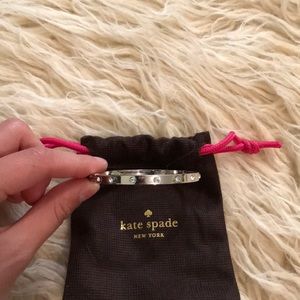 Kate Spade silver bracelet